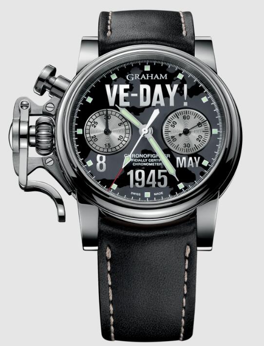 Replica Graham Watch 2CVES.B12A CHRONOFIGHTER VE-DAY